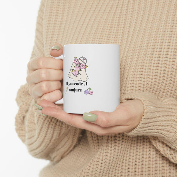 Ghost Nurse Mug – Cute Halloween Gift for Nurses & Nursing Students