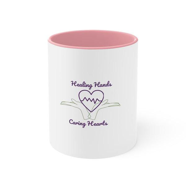 Healing Hands, Caring Hearts Mug