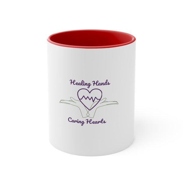 Healing Hands, Caring Hearts Mug